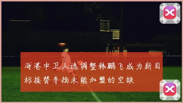 海港中卫人选调整韩鹏飞成为新目标接替李扬未能加盟的空缺